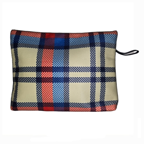 Plaid Makeup/Cosmetic Bag - NEW - Picture 3 of 5